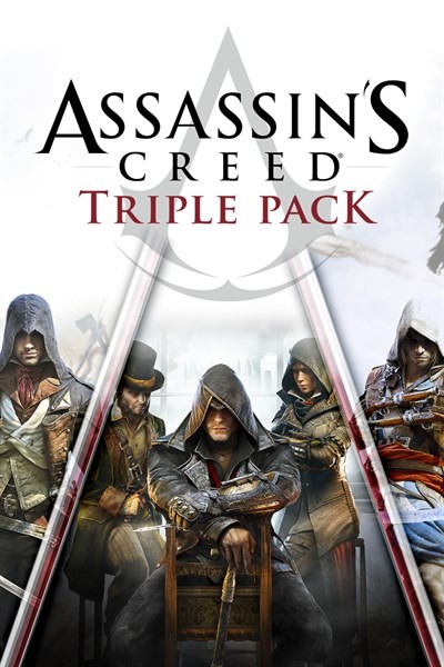 Assassin's Creed Pacote Triplo: Black Flag, Unity, Syndicate